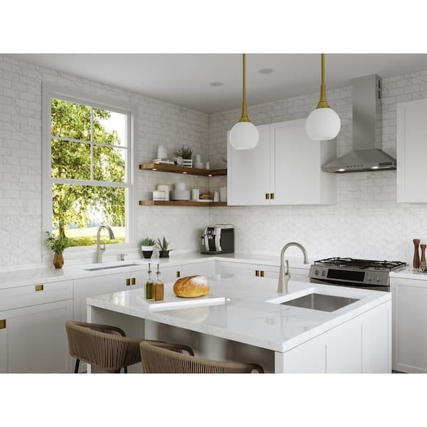 Ladera Single-Handle Bar Faucet in Spot Defense Stainless Steel