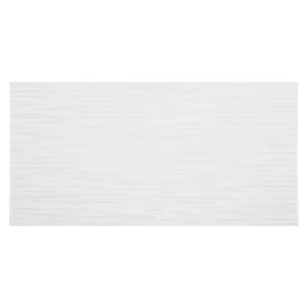 Dragonfly White 10 in. x 20 in. Glossy Ceramic Wall Tile (10.76 sq. ft./Case)