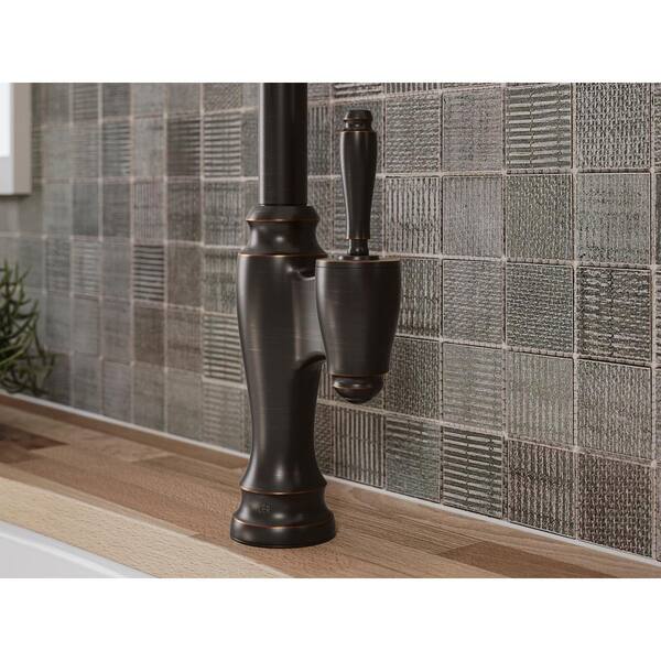 Arsdale Single-Handle Pull-Down Sprayer Kitchen Faucet with Soap/Lotion Dispenser in Oil-Rubbed Bronze