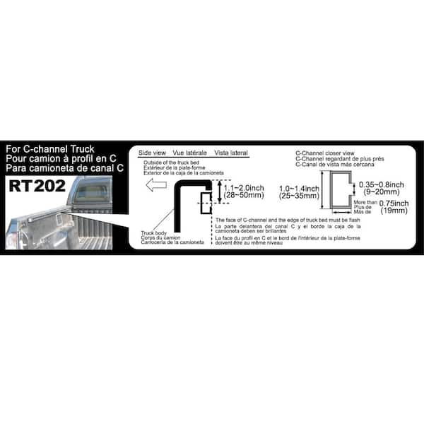 Truck Bed Bike Rack with C-Channel Track Systems