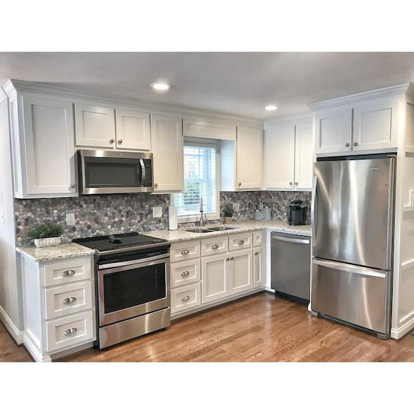 Sliced Pebble Tile River Grey 11-1/4 in. x 11-1/4 in. x 9.5 mm Mesh-Mounted Mosaic Tile (9.61 sq. ft. / case)