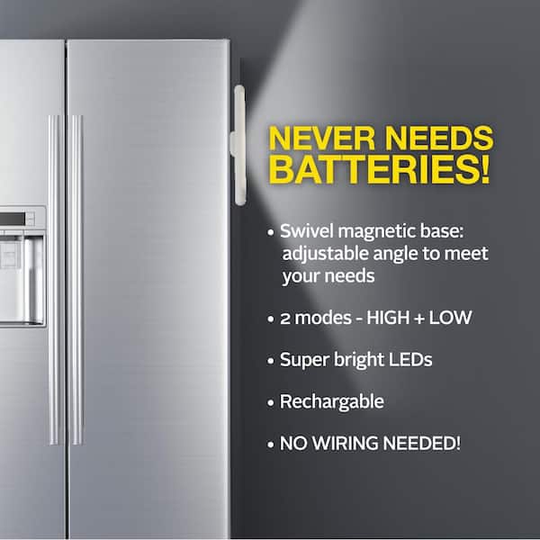 13 in. Rechargeable Wireless Integrated LED White Motion Activated Closet and Under Cabinet Light