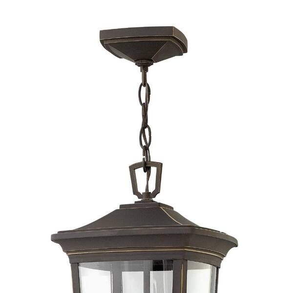 Bromley 3-Light Oil Rubbed Bronze LED Outdoor Pendant Light
