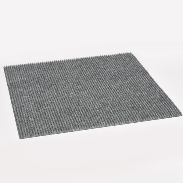Canyon Gray Residential/Commercial 18 in. x 18 Peel and Stick Carpet Tile (10 Tiles/Case) 22.5 sq. ft.