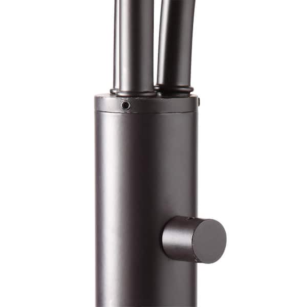 80 in. Antique Bronze 3 Arc Floor Lamp