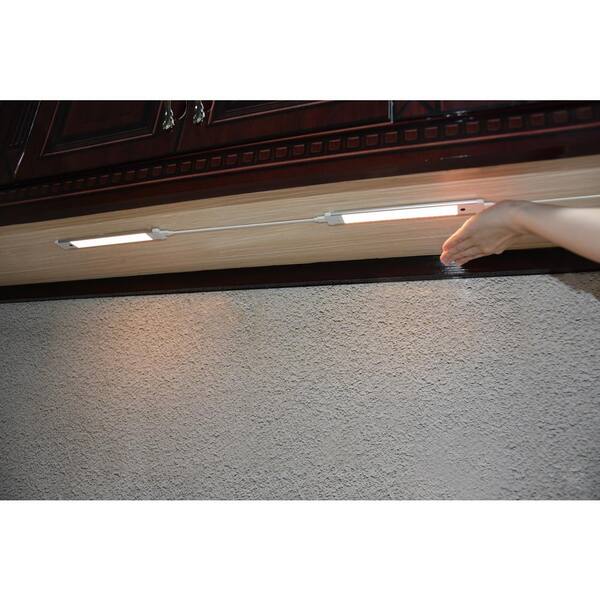 9 in. 2-Bar Plug-In LED Under Cabinet Light