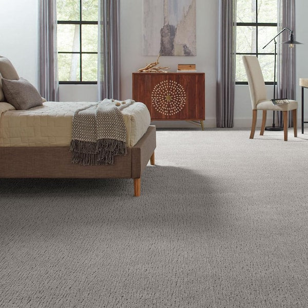 Chester  - Winter Ash - Gray 40 oz. Triexta Pattern Installed Carpet