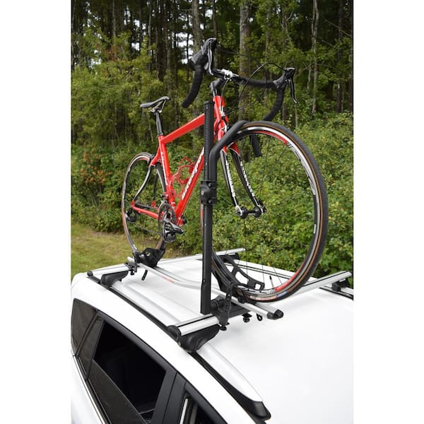 Pilot Top of Car Tray Style Bike Carrier 1-Bike Rack 33 lbs. Capacity for Roof Rack