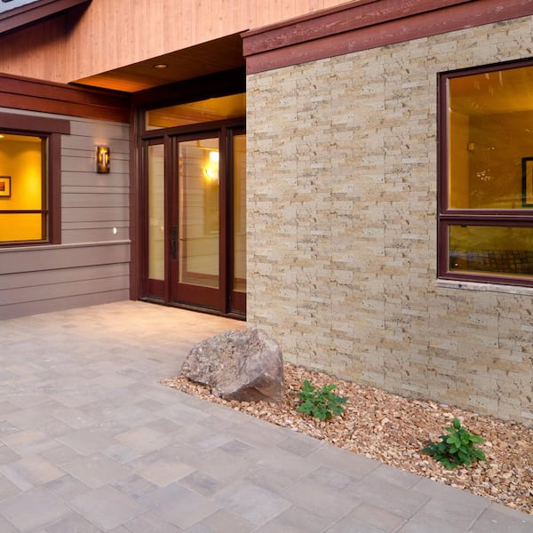 Philadelphia Ledger Panel 6 in. x 24 in. Natural Travertine Wall Tile (6 sq. ft. /case)