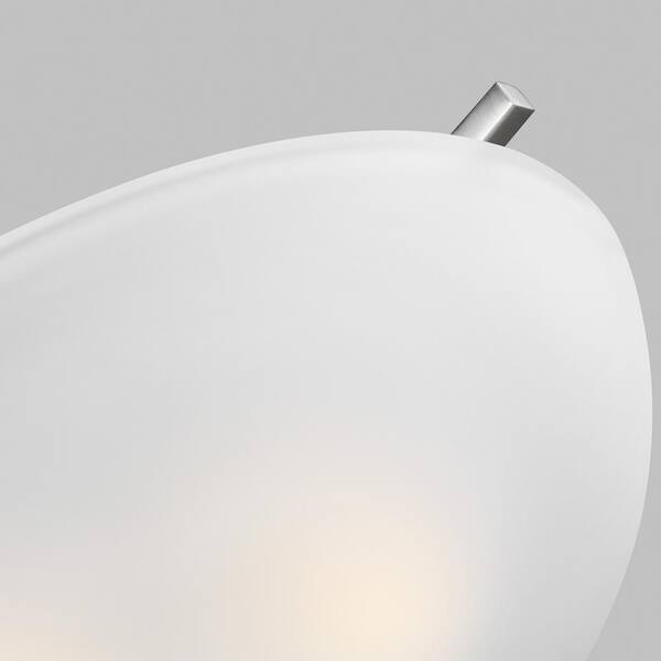 Geary 3-Light Brushed Nickel Hanging Pendant