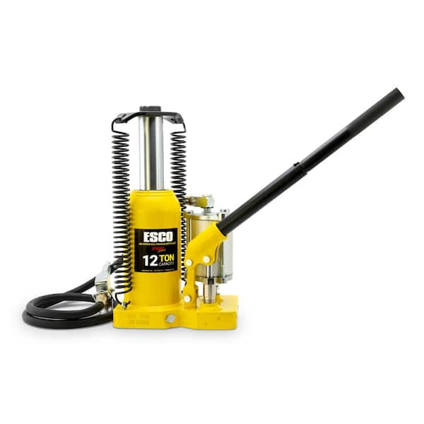 Pro Series 12 Ton Air Hydraulic Bottle Jack