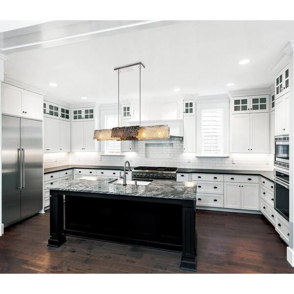 Wilma 6 Light Down Chandelier With Chrome Finish