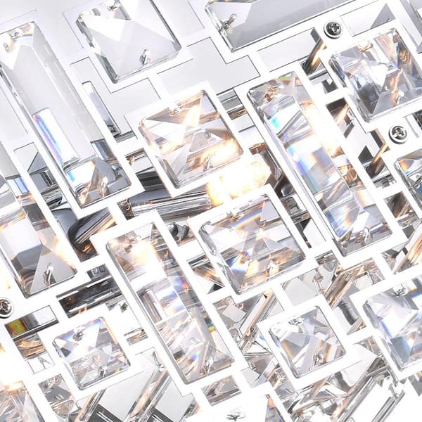 Arley 8 Light Vanity Light With Chrome Finish