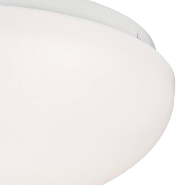 75-Watt White Integrated LED Flush Mount