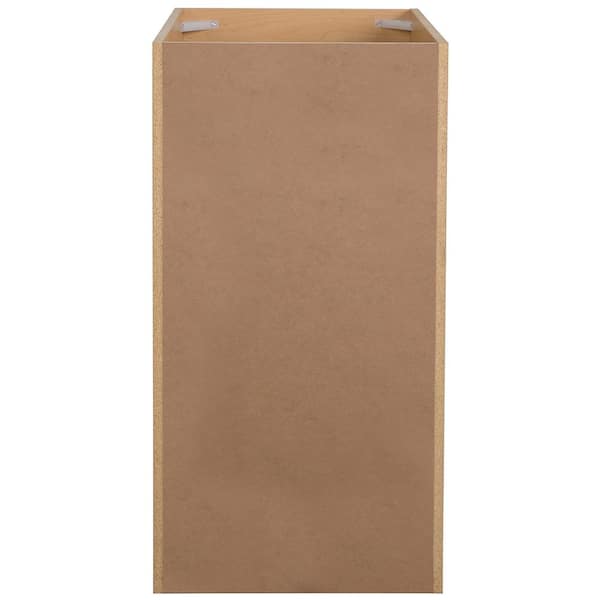 Edson Shaker Assembled 18x34.5x24.5 in. Base Cabinet with Pull Out Trash Can in Dusk