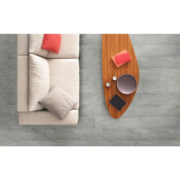 Vigo Gris 12 in. x 24 in. Matte Ceramic Floor and Wall Tile (448 sq. ft./Pallet)