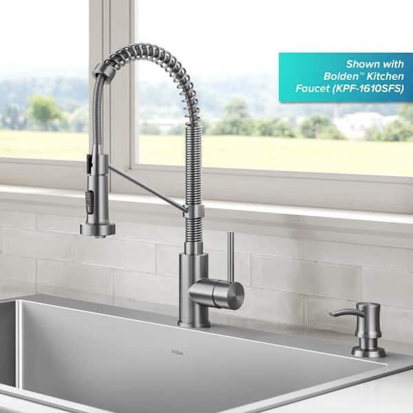 Kitchen Soap and Lotion Dispenser in Spot-Free Stainless Steel