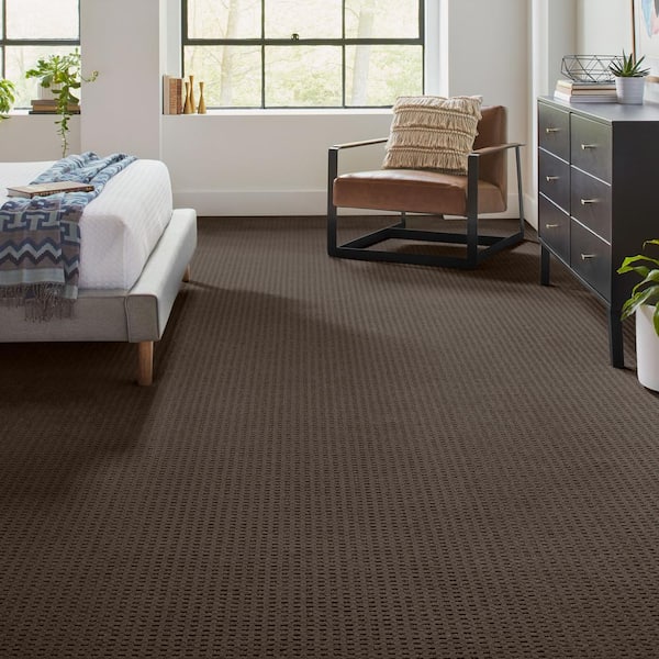 Canter  - Stone Passage - Brown 38 oz. Triexta Pattern Installed Carpet