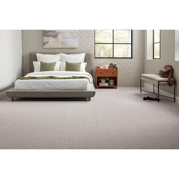 Lake Mohr  - Cloudswept - Gray 45 oz. Triexta Pattern Installed Carpet