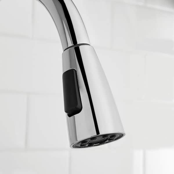 Vazon Touchless Single-Handle Pull-Down Sprayer Kitchen Faucet with TurboSpray in Chrome