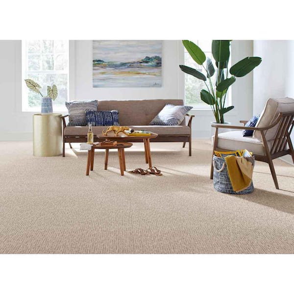 Lanning  - Stardust - Beige 36.48 oz. Polyester Pattern Installed Carpet
