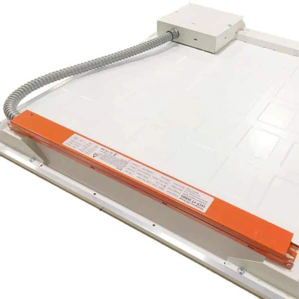 Elite 23.74 in. x 1.85 in. 5004 Lumens Integrated LED Flat Panel Light 5000 K