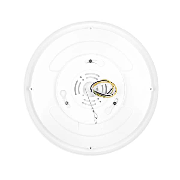 11.5-Watt White Integrated LED Ceiling Flush Mount