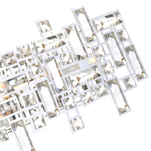 Arley 8 Light Vanity Light With Chrome Finish