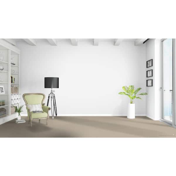 West Springs  - Latte - Beige 28 oz. SD Polyester Pattern Installed Carpet