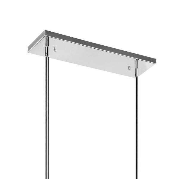 Wilma 6 Light Down Chandelier With Chrome Finish