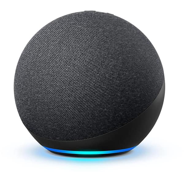Echo (4th Gen) with Premium Sound, Smart Home Hub, and Alexa - Charcoal