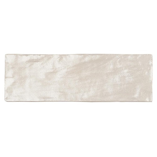 Amagansett Sand Dune Cream 2 in. x 8 in. Mixed Finish Ceramic Subway Wall Tile (5.38 sq. ft. / case)
