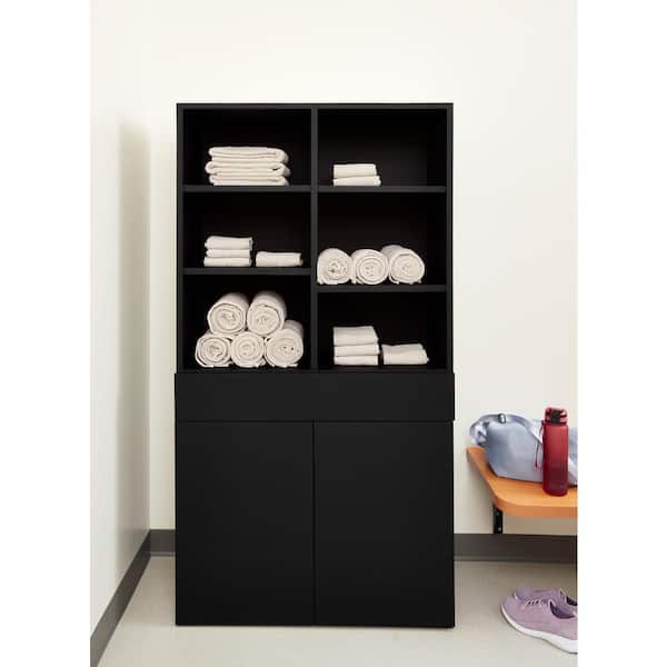 5 ft. x 12 ft. Laminate Sheet in Nero Ingo