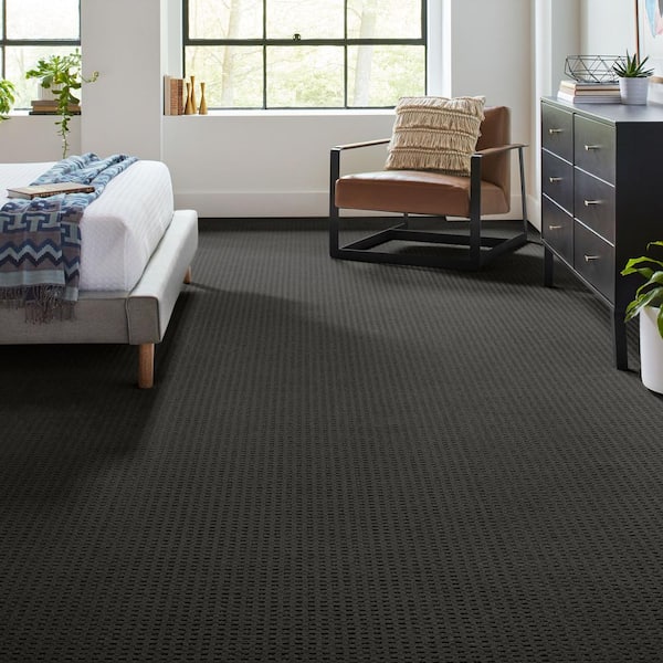 Canter  - Broadway - Gray 38 oz. Triexta Pattern Installed Carpet