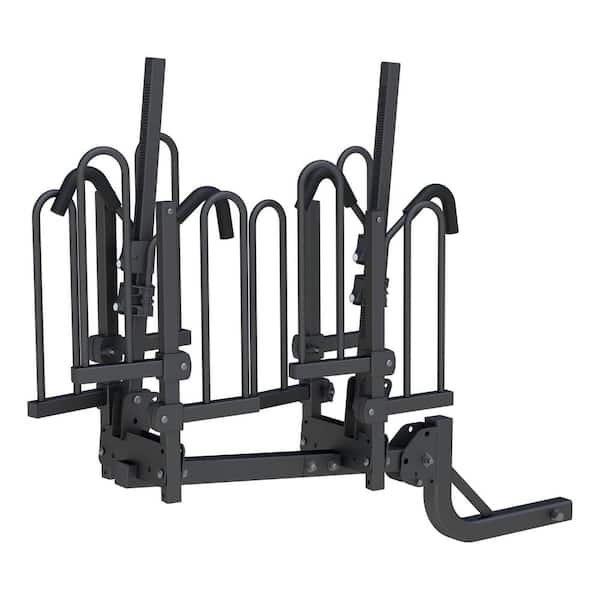 4-Bike Tray-Style Hitch-Mounted Bike Rack 2 in. Shank