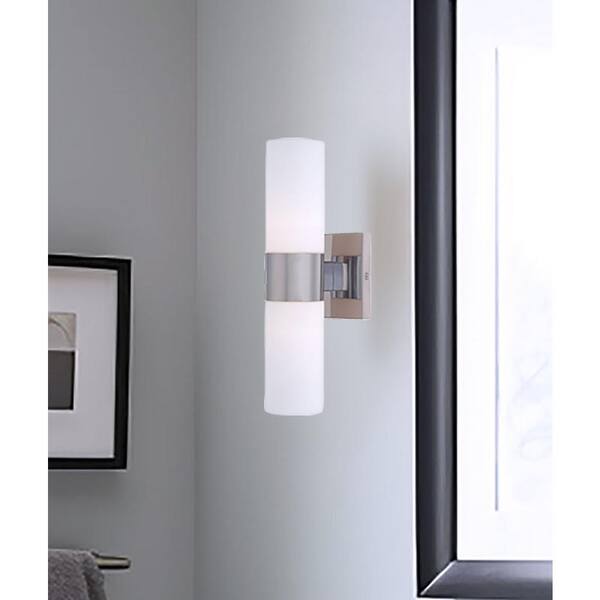 4.5 in. Brushed Nickel Wall Sconce