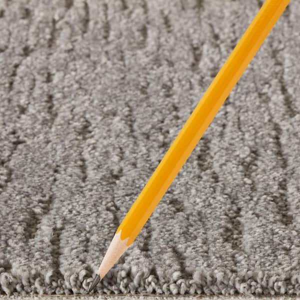 Chester  - Opulent Grey - Gray 40 oz. Triexta Pattern Installed Carpet