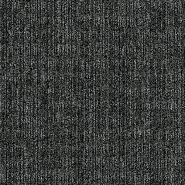 Merrick Brook Gray Commercial 24 in. x 24 Glue-Down Carpet Tile (24 Tiles/Case) 96 sq. ft.