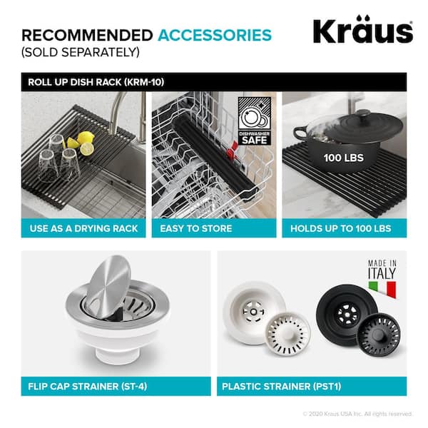 Pintura 31 1/2-inch 16 Gauge Undermount Single Bowl Enameled Steel Kitchen Sink in White