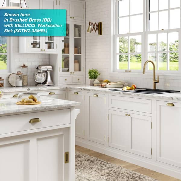 Oletto Single-Handle Pull-Down Sprayer Kitchen Faucet in Spot Free Stainless Steel