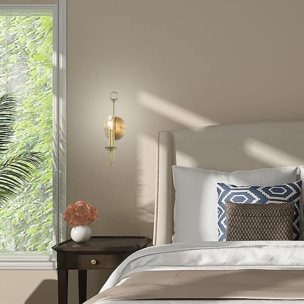 Estate 1 Light Antique Brass Sconce