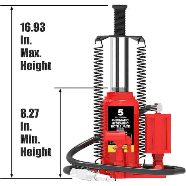 5-Ton Air Pneumatic Bottle Jack