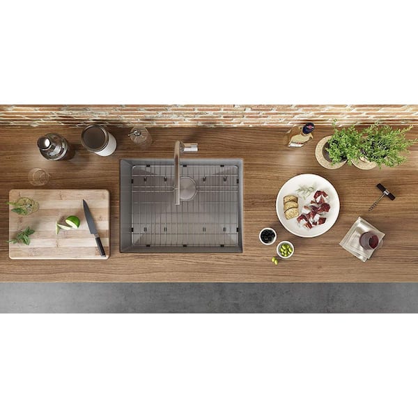 Gravena 16 Gauge Stainless Steel 21 in. Undermount Bar Sink