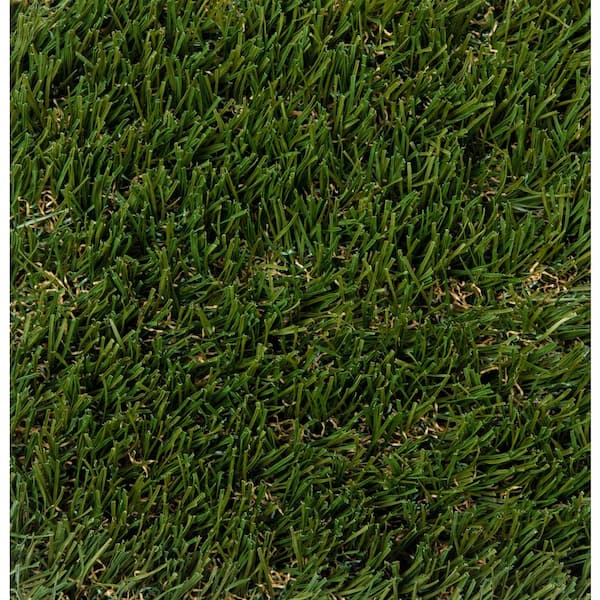 Bella 15 ft. Wide x Cut to Length Green Artificial Grass Carpet