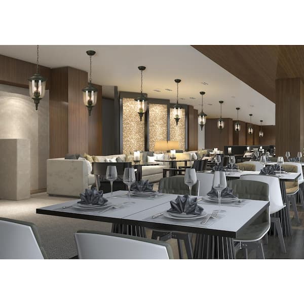 Pinedale Matte Bronze 3-Light Hanging Light