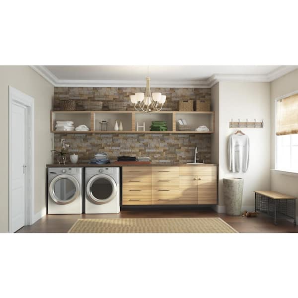 Golden Honey Ledger Panel 6 in. x 24 in. Natural Quartzite Wall Tile (6 sq. ft./case)