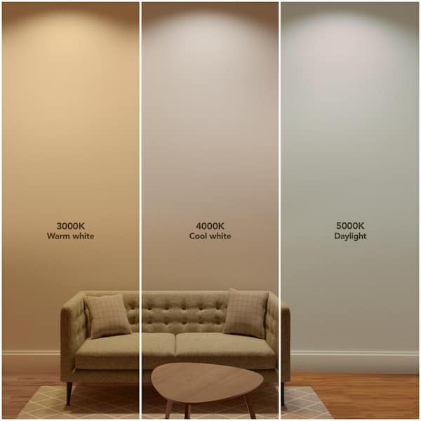 1 ft. x 4 ft. 40-Watt Dimmable White Integrated LED 4000 Lumens Frameless Flat Panel with Color Change 3CCT