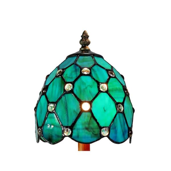 Elenora 16 in. Antique Bronze Metal Accent Lamp