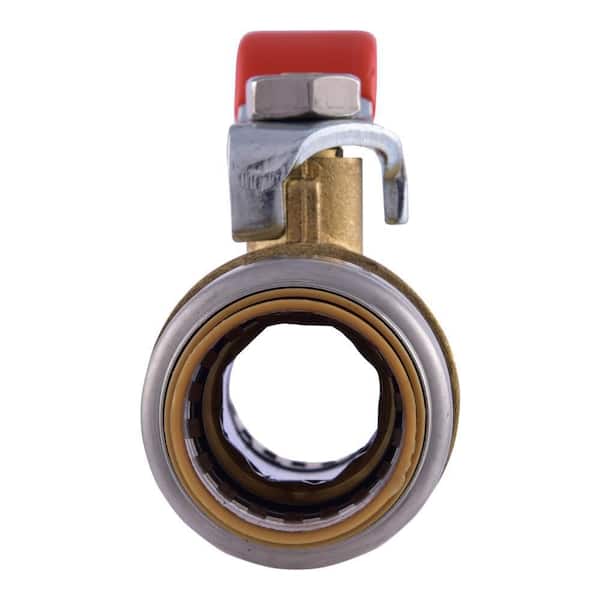 Max 3/4 in. Brass Push-to-Connect Ball Valve