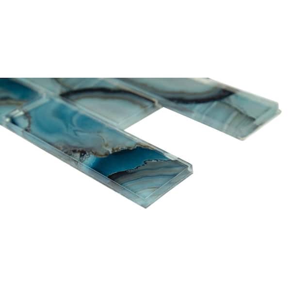 Night Sky 12 in. x 12 in. Glossy Glass Mosaic Tile (1 sq. ft. / each)